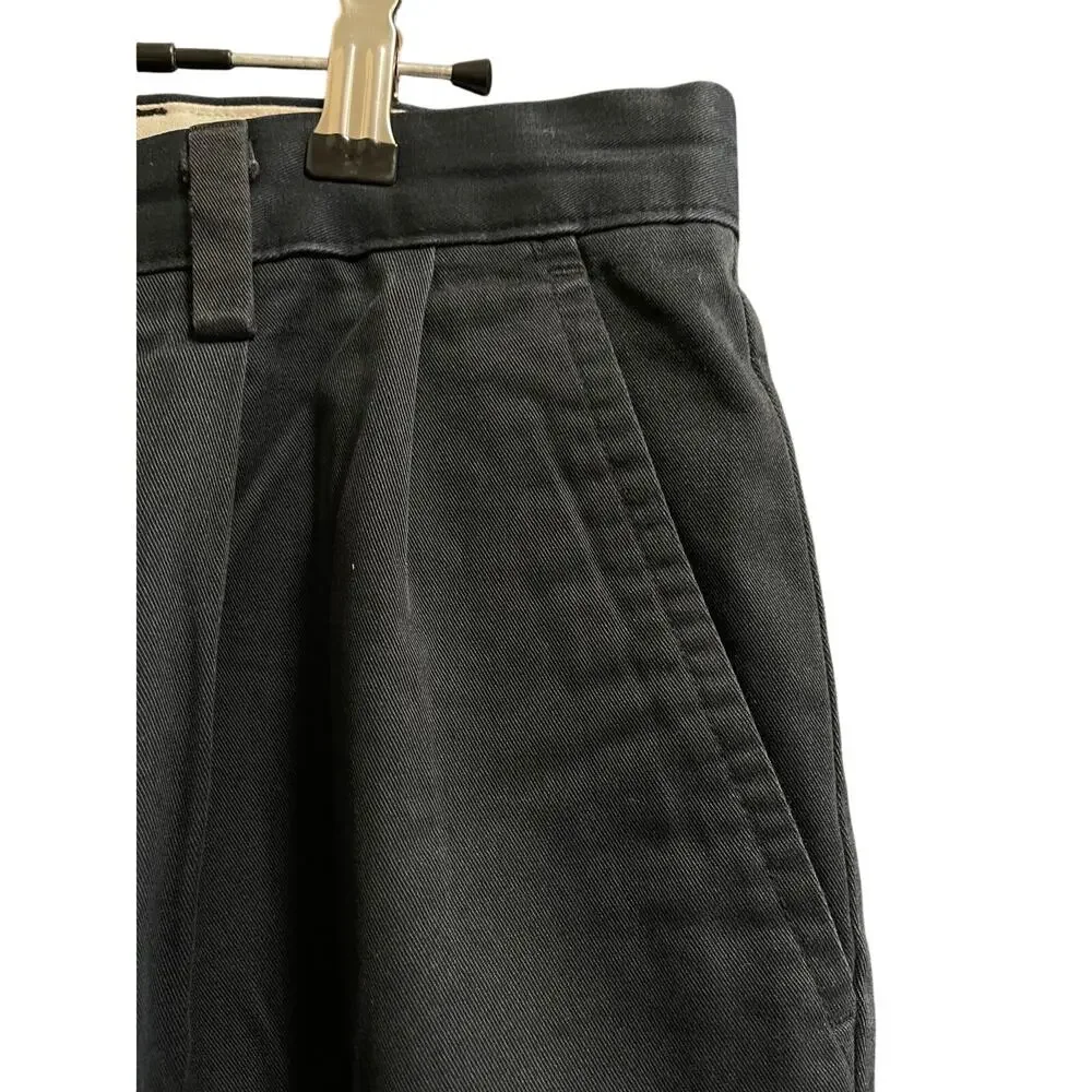 Dockers Blue Chino D3 Pants Flat Classic Fit Black Flat Mens 33 x 30